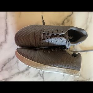 Size 10 dark grey trainers womens from Nobull used once.